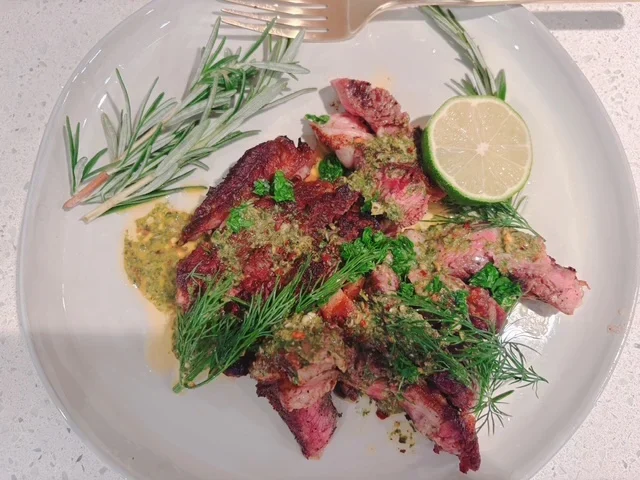 High-quality steak recipe image